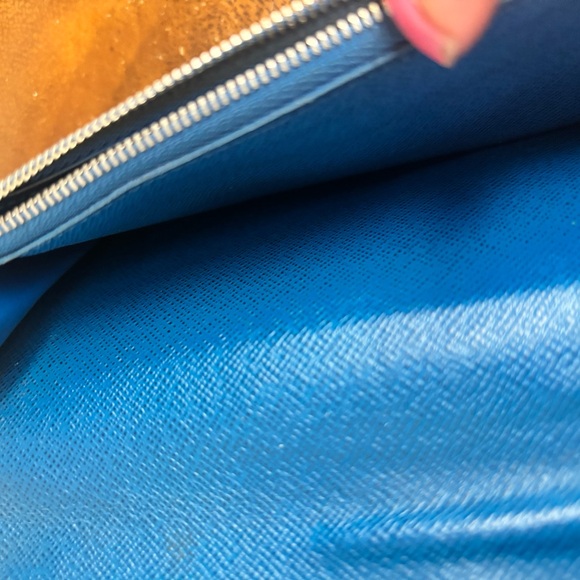 LOUIS VUITTON Long Wallet Zip Around Damier Graphite Portefeuille Vasco - Picture 13 of 14